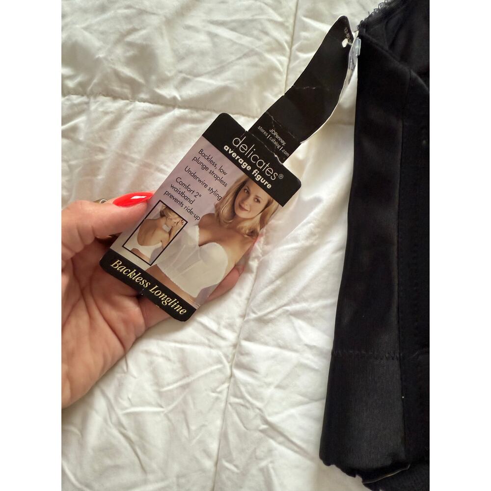 Delicates Backless Longline Strapless Bustier Bra… - image 4